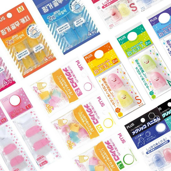 플러스 골무 손가락링 손끝미인 손가락보호 실리콘, 9 손가락 골무 캐치 대 KM-303CA-KR, 1개