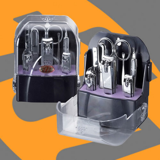 쓰리세븐 손톱관리 세트 고급형 스테인리스 절삭력 강화, 1개