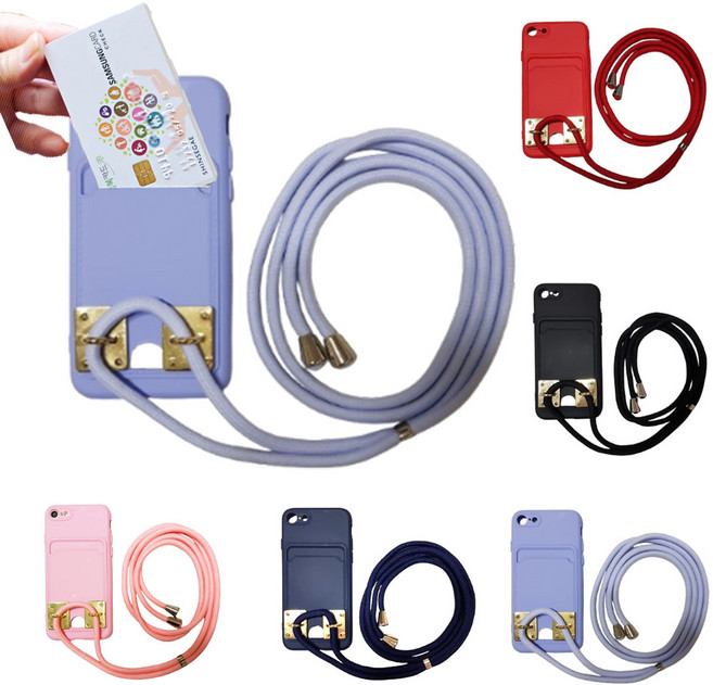 갤럭시S24 (S921) 휴대폰 케이스 ( 목걸이) (카드수납) (실리콘 커버) (크로스) (넥스트랩) (스트랩 목줄 목걸이줄) (휴대용 어깨 크로스백)