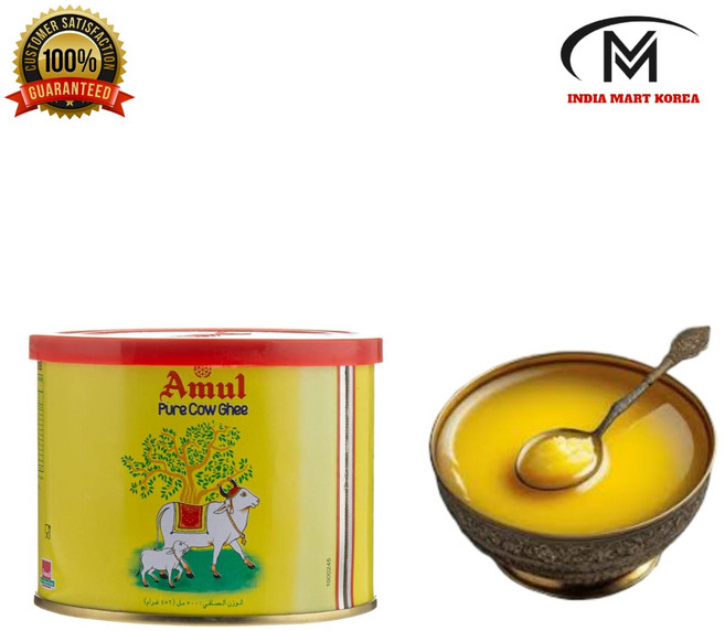 Amul Cow Pure Ghee butter 아뮬 카우 퓨어 기버터, 452g, 1개