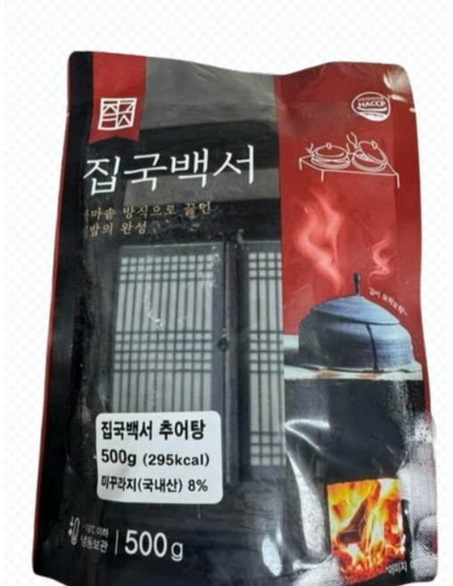 집국백서:가마솥 수제국 가마솥에뭉근히끓인보양식 추어탕 국내산미꾸라지 데우기만하면완성되는국물요리, 1개, 500g