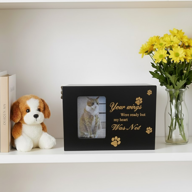 르브아 강아지 추모함 고양이 유골함 유골 보관 반려동물, 1개