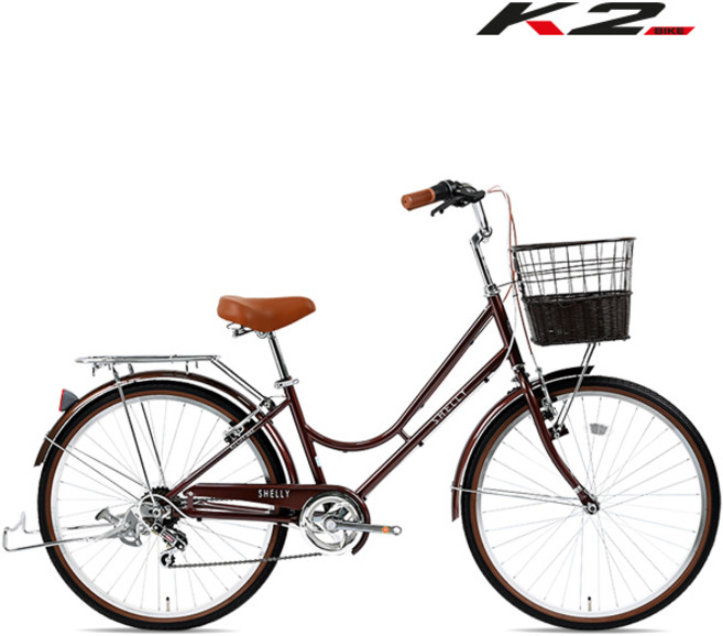 2025 케이투바이크 클래식 여성용자전거 쉘리클래식26인치 7단 조립구매시 사은품증정, 쉘리클래식 26인치 베이지, 미조립, 1개