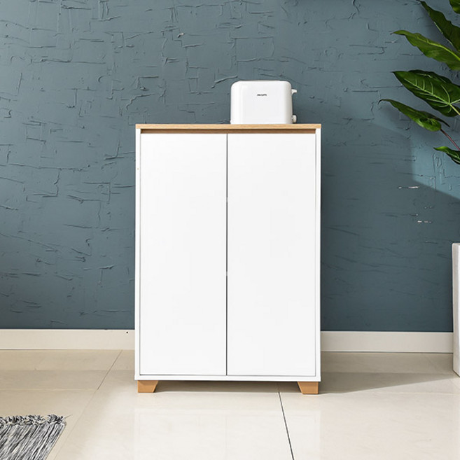 나다운 870광파수납장 양문수납장 주방수납장 그릇장, 화이트