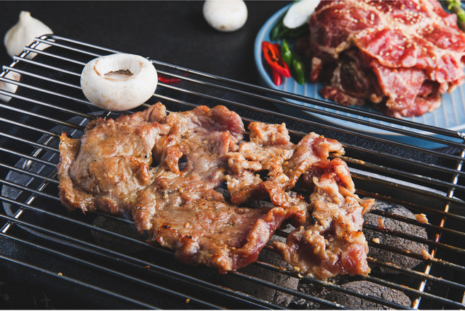 정석식품 뼈없는 맛갈비 수제 양념 갈비 왕구이 목살 300g 소분포장 갈비택배 (냉동), 5개