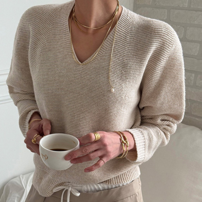 [난닝구]아딘프 홀가먼트니트