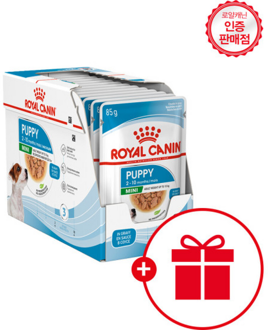 로얄캐닌 강아지 미니 퍼피 습식 파우치, 1개, 85g, 닭