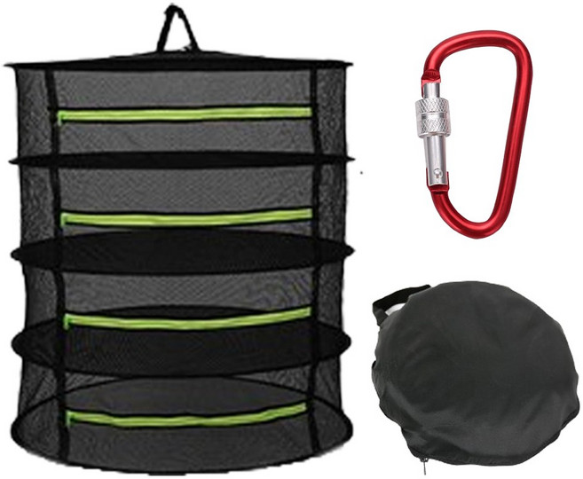 윈디네스트 다용도 건조망, 1세트, 블랙