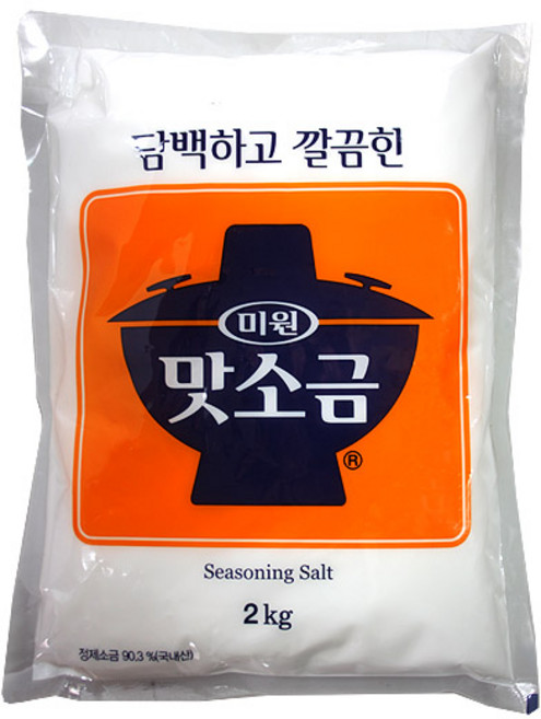 J0364/미원 맛소금2kg, 미원맛소금2kg, 1, 2kg