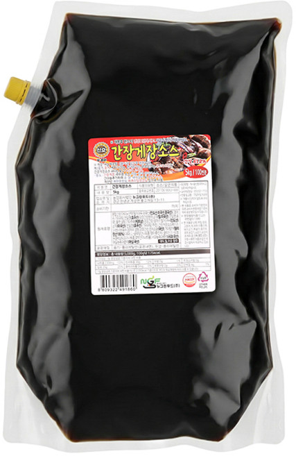 간장게장소스 5KG뉴그린푸드(주), 1개, 5kg