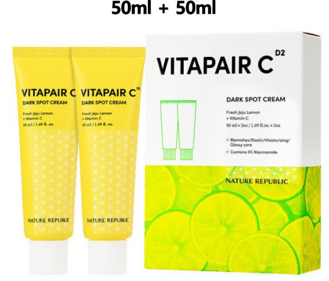 네이처리퍼블릭 비타페어 C 잡티크림 50ml, 2개