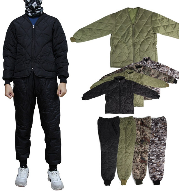 소확행몰 국산 밀리터리 방한복 깔깔이 상의 하의 자켓 바지 베스트 모음