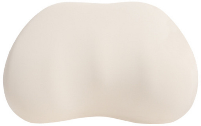 汽車頭枕車用靠枕車內駕駛座椅記憶棉護腰靠墊車載一對枕頭護頸枕, 1個, 簡約記憶棉頭枕米色:如圖所示