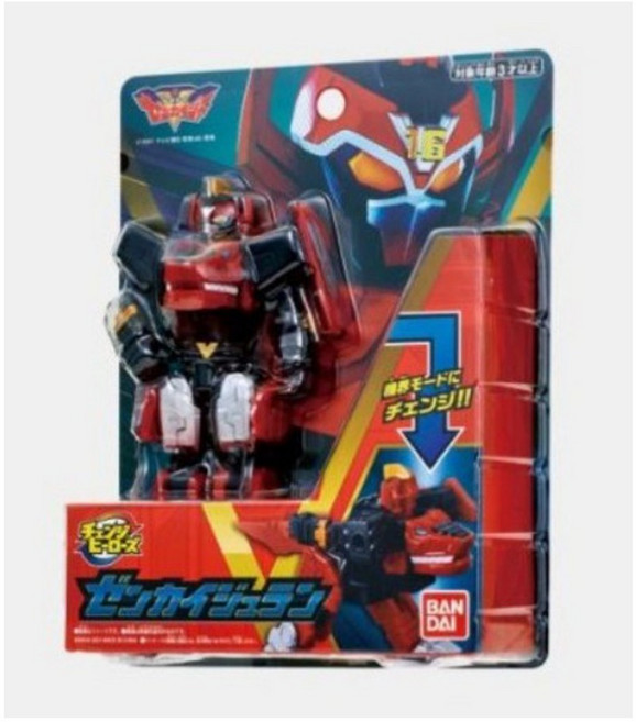 반다이 파워레인저 젠카이저 DX 체인지 히어로즈, 혼합색상, 단일품목