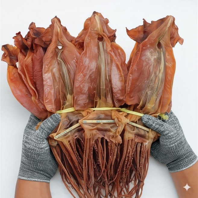 굽지않고 바로먹는 쫄깃 쫄깃한 마른 쫄쫄이 오징어, 1개, 300g