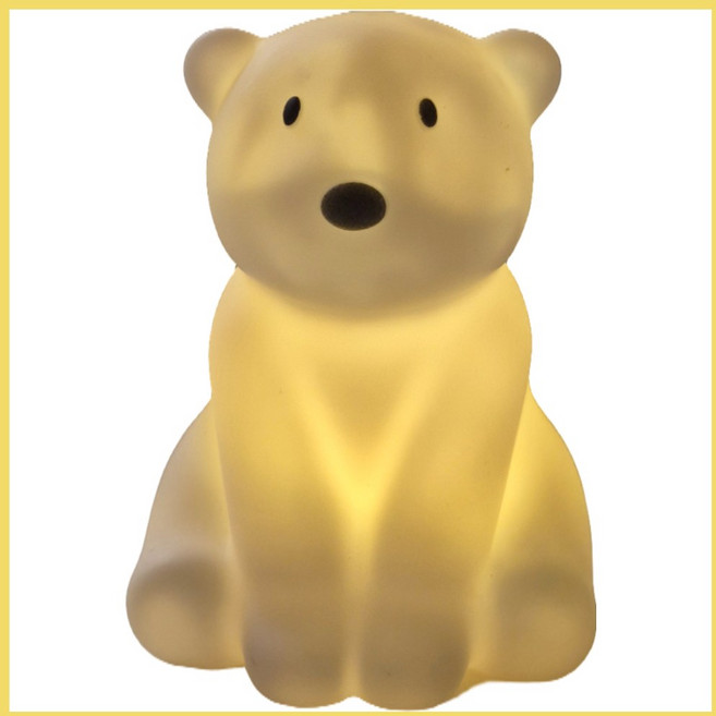 타미루 무드등 동물 크리스마스 포근한 따스한, 1개, 심플 곰돌이