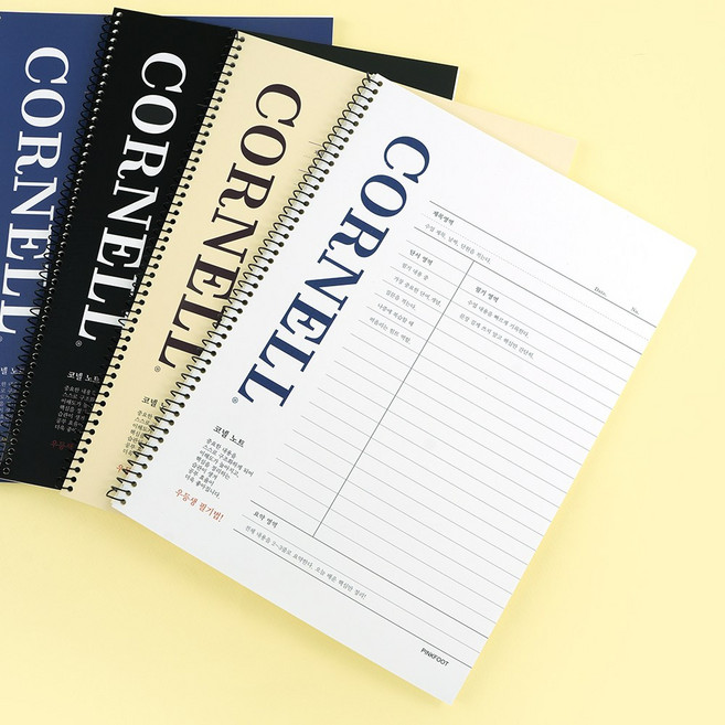 우등생 코넬 원링노트, 1개, 4종 1세트