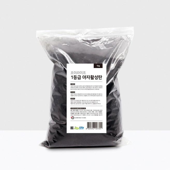조이라이프 1등급 야자활성탄 1kg 새집증후군 천연 공기정화용 숯 냄세제거 제습 베이크아웃, 1개