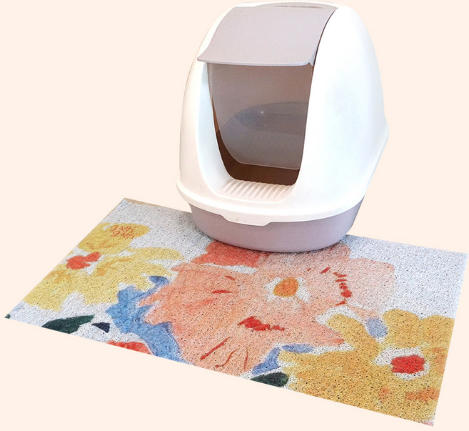 가티가티 고양이 사막화방지매트 화장실패드, 나르시스, 1개