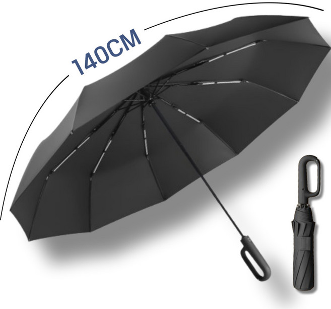 울트라 초대형 골프우산 3단 완전 자동, 1개