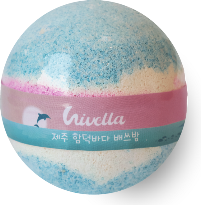 하이벨라 에메랄드 함덕바다 배쓰밤 140g 입욕제 버블배쓰밤, 1개