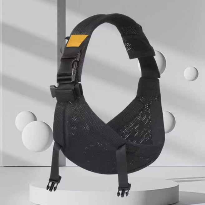 주나몰 편한 아기띠 통기성 육아템 48개월까지도, 1블랙