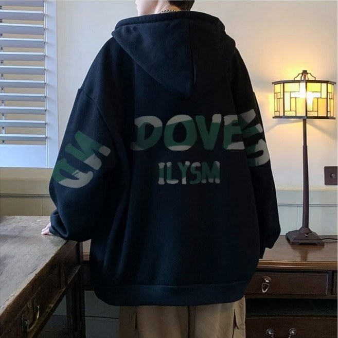 連帽外套男M-8XL加肥加大300斤可穿 加絨外套 oversize美式外套 拉鏈外套 開衫外套