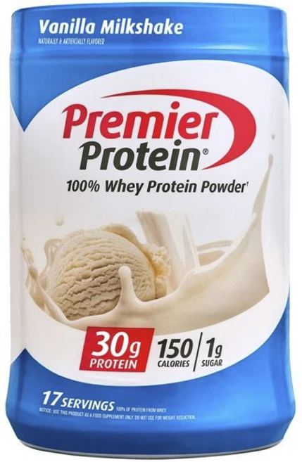 프리미어프로틴 프리미어 프로틴 바닐라 밀크셰이크 맛, 663g, 1개 - 쿠팡