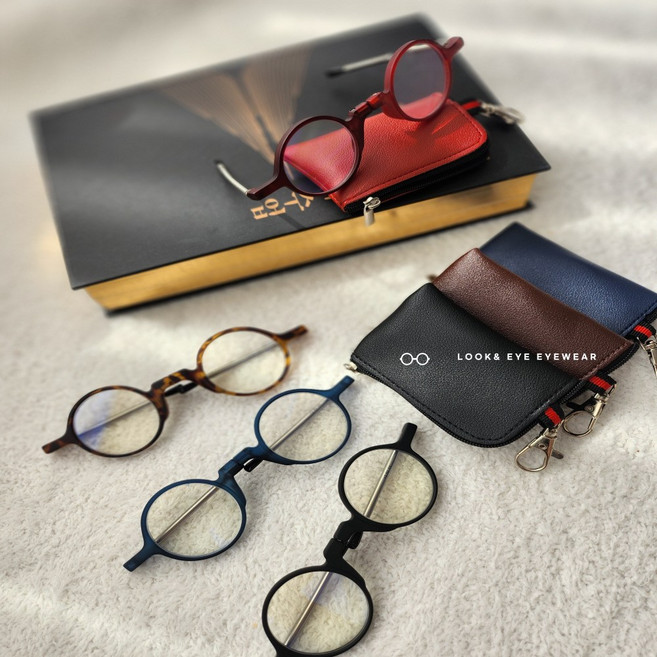 look&eye 돋보기 안경 부모님 노안 안경테 독서 휴대용 tmo-13