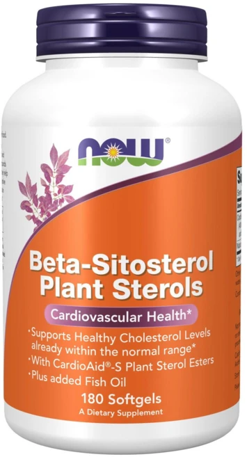 나우푸드 베타-시토스테롤 플렌트 스테롤 소프트젤, 180정, 1개 - 쿠팡