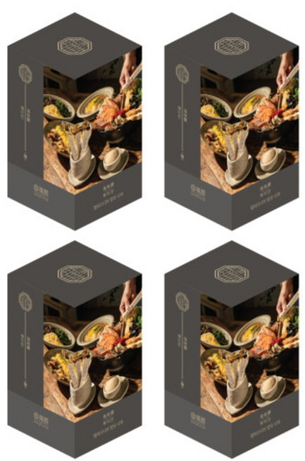 만찬 초간편 멸치다시마 육수분말스틱 해미찬 4상자 (4g x 120포), 1개, 480g