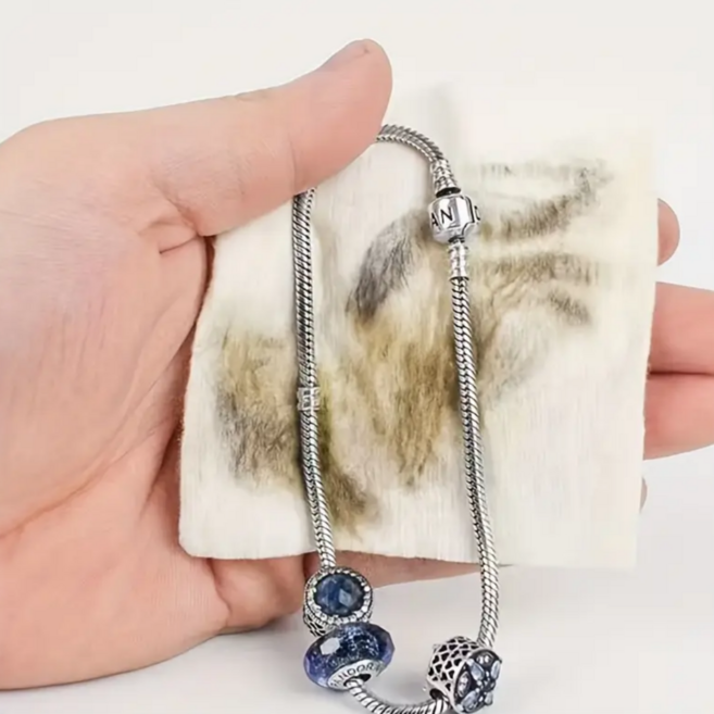 은제품 관리용 닦는 광택천 폴리싱천 10P 세트