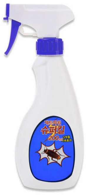 제트파워 슈퍼킬200ml 바퀴벌레 등 개미와 같이 기어다니는 해충 퇴치, 1개, 1