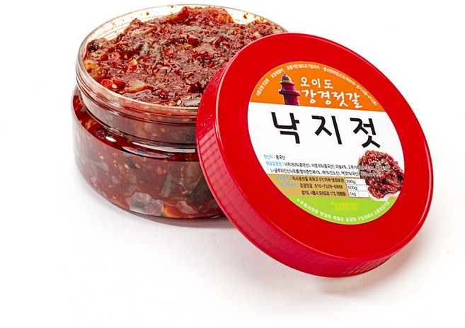 오이도강경젓갈 낙지젓, 500g, 1개