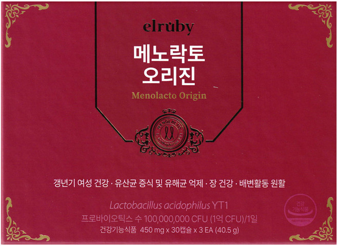 휴온스 엘루비 메노락토 오리진, 1개, 90정