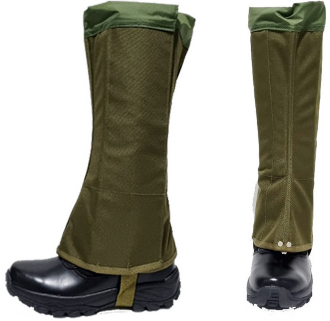 안전 발목 치마 심마니 벌초 등산 뱀 각반 스패츠, OD, XL, 1개