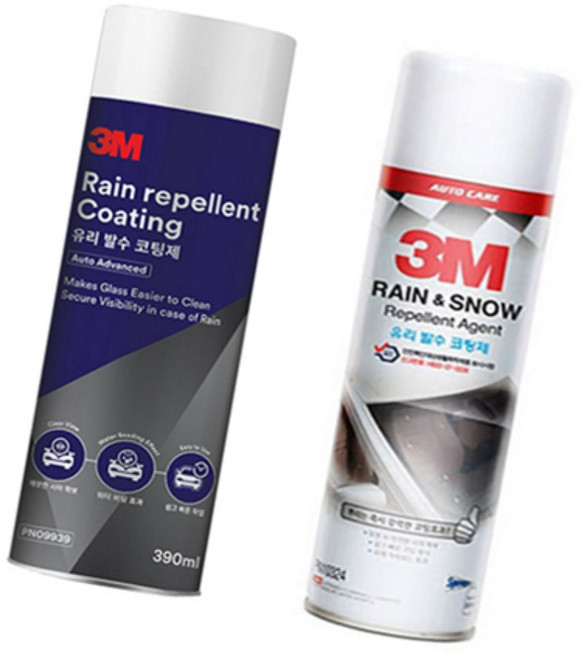 친친샾 3M 발수 코팅제 390ml 차량유리코팅제