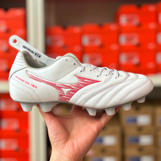 미즈노 발볼넓은 축구화 모나르시다 네오 SW 슈퍼와이드 AG HG 인조잔디 맨땅 미니주걱 포함