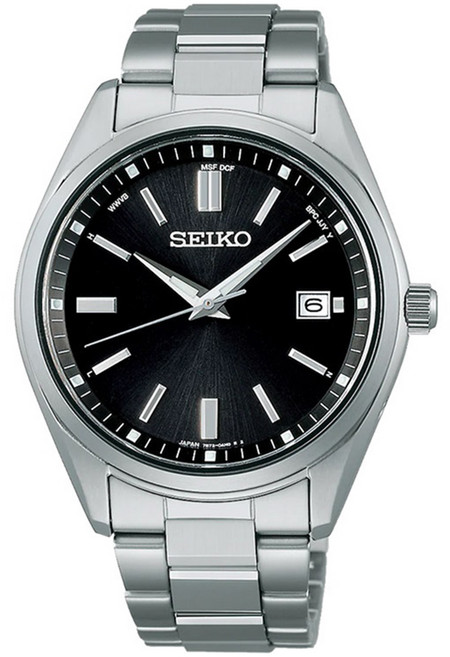 SEIKO 精工 男款 S 系列 金屬手錶 SBTM323