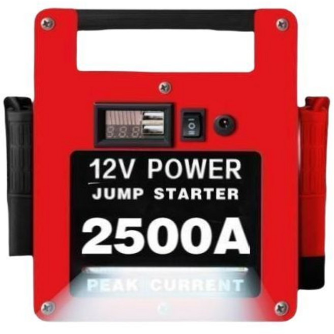 대박 차량용 점프스타터 대용량 보조배터리 자동차배터리 화물차 12V 24V 겸용, 80000mAh, 1개