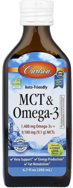 절실히 몸관리가필요한시기 Carlson MCT & 오메가-3 천연 레몬 라임 200ml(6.7fl oz) 프리미엄할인상품입니다, CarlsonMCT오메가3천연레몬라임200ml67flo, 1개, 200ml - 쿠팡