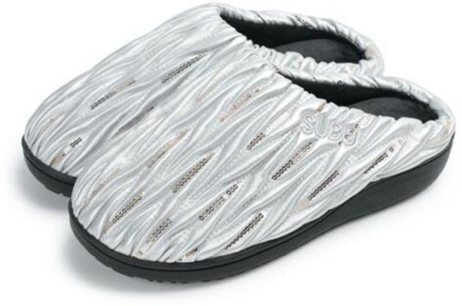 [수부] SUBU (스부) BANQUET 방한 슬리퍼 실버 HR-02