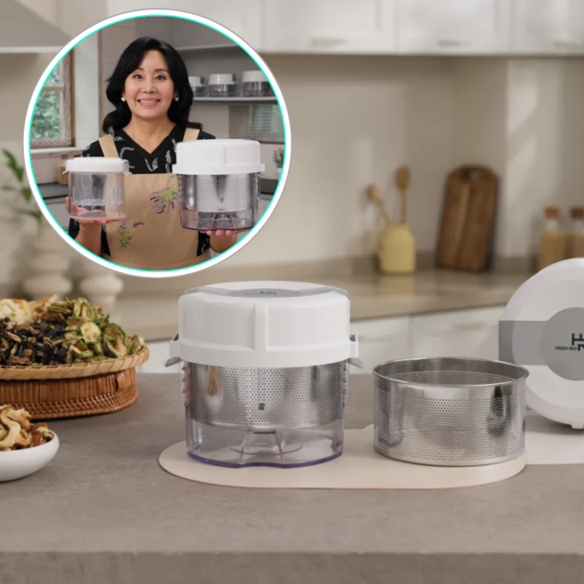 (2026년 신제품 출시) 홈쇼핑상품 대용량 야채짤순이 하이로 빅스텐 골드 2.4L, 1개, 야채 짤순이