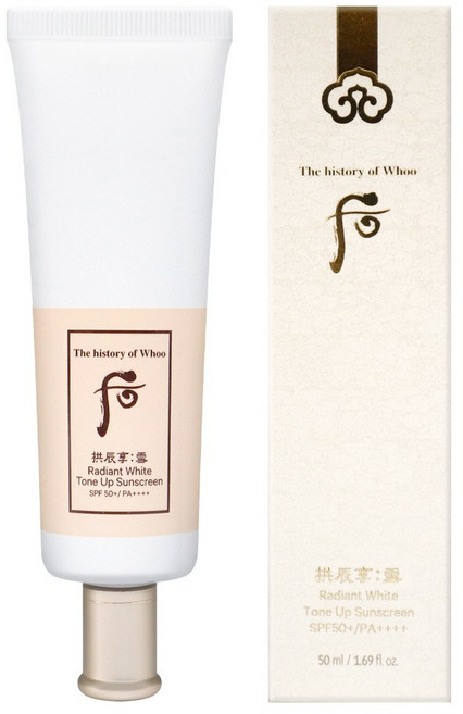 아트박스/더후 더후 공진향 설 미백 톤업선 50ml, 1개