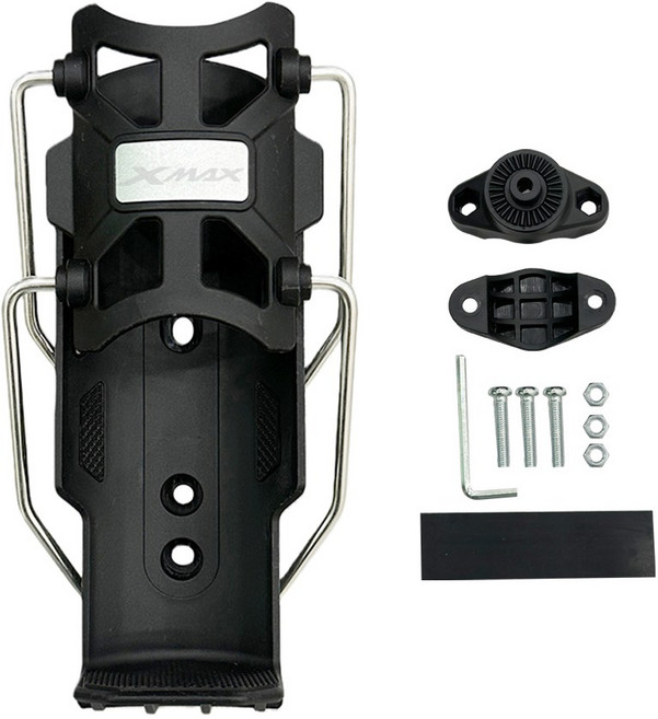 바이크 오토바이컵홀더 거치대 야마하 XMAX 음료수 병 홀더 2026 모터사이클 액세서리 XMAX300 XMAX200 250 300 400, [09] Silver FOR XMAX