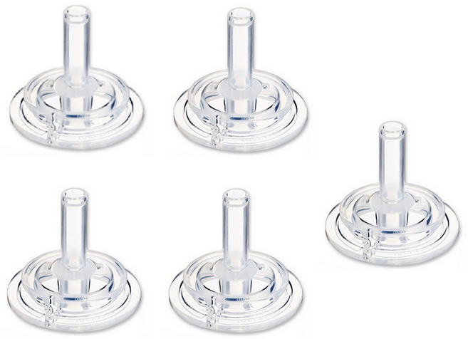 아이누누 실리콘 리필 빨대꼭지, 5개