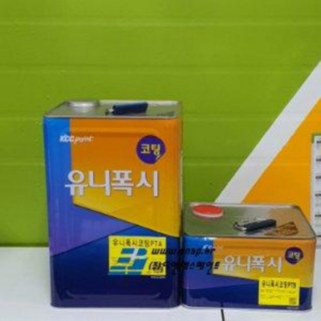KCC 유니폭시코팅에폭시 바닥제 2액형상도회색16KG, 16kg, 1개