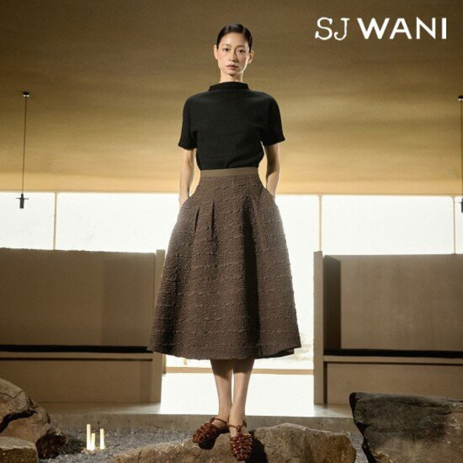 SJ와니 25SS 플로라 플리츠 스커트 1종