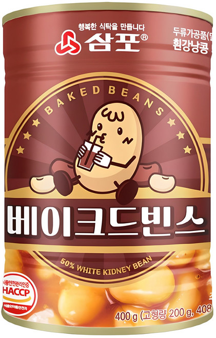 삼포 베이크드빈스, 400g, 1개