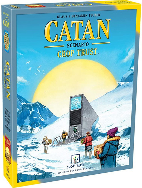CATAN 보드 게임을 위한 크롭 트러스트 시나리오 베이스 게임 | 가족 어드벤처 만 10세 이상 3~4인용 평균 플레이 시간 60분 Catan Studio 제작 274801, CATAN 보드 게임을 위한 크롭 트러스트 시나리오 베